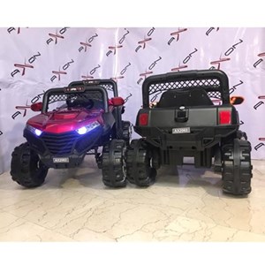 اسباب بازی ماشین شارژی جیپ آفرود متالیک چهار موتور AX2063_اسباب بازی ماشین شارژی